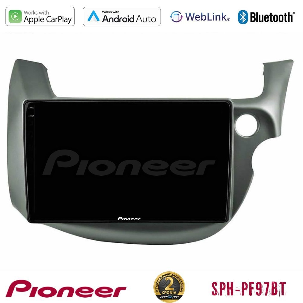 Pioneer SPH-PF97BT Series Honda Jazz (Fit) 2009-2013 RHD Multimedia Station 9" (Tablet Style) Με Carplay & Android Auto