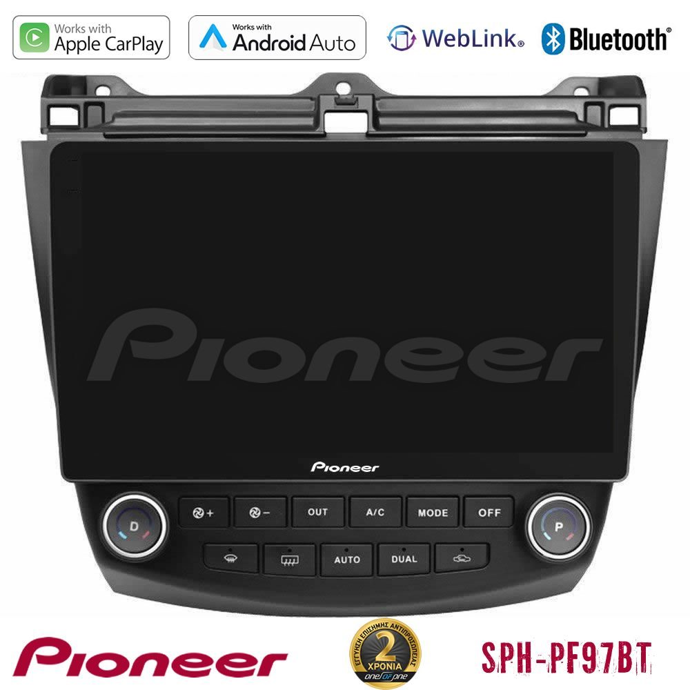 Pioneer SPH-PF97BT Series Honda Accord 2002-2008 Multimedia Station 9" (Tablet Style) Με Carplay & Android Auto