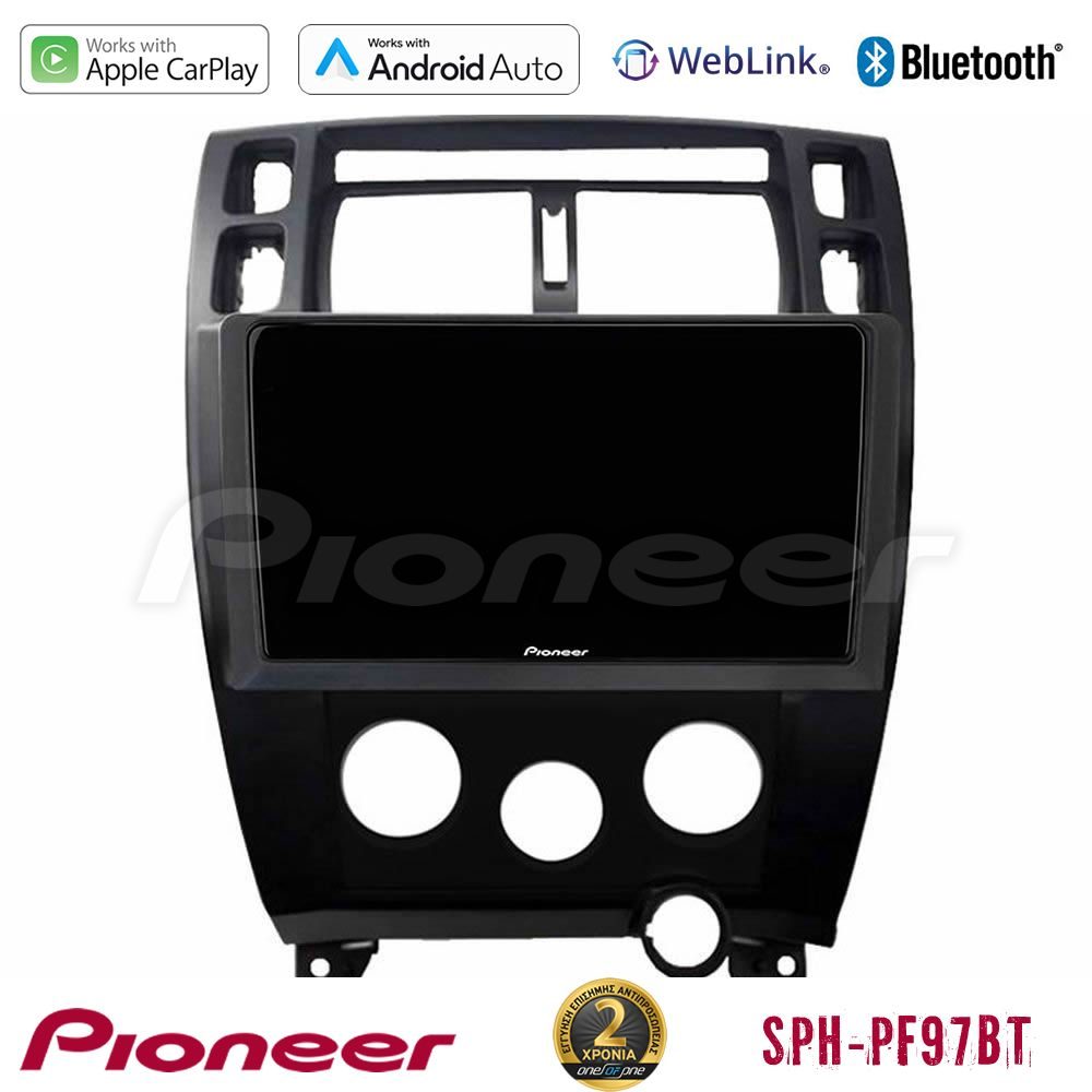 Pioneer SPH-PF97BT Series Hyundai Tucson Multimedia Station 9" (Tablet Style) Με Carplay & Android Auto (Μαύρο)