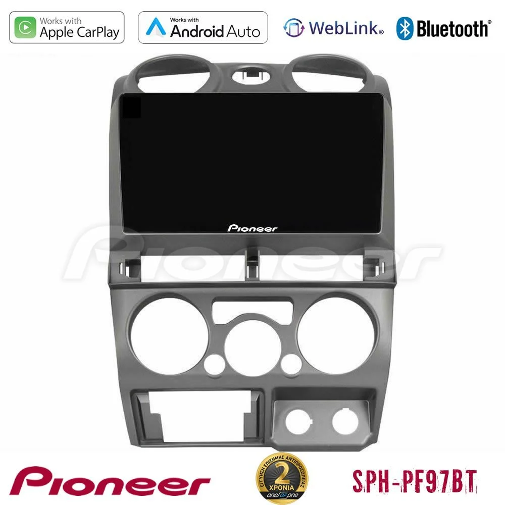 Pioneer SPH-PF97BT Series Isuzu D-Max 2007-2011 Multimedia Station 9" (Tablet Style) Με Carplay & Android Auto