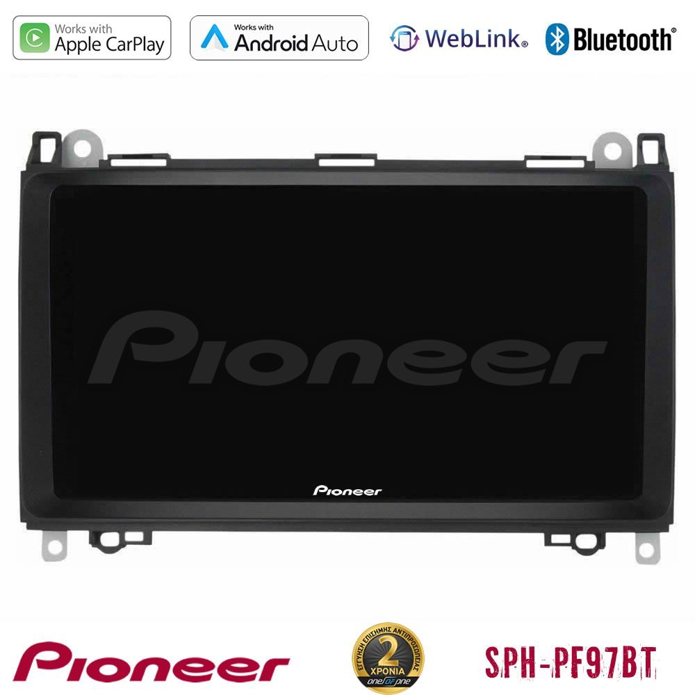 Pioneer SPH-PF97BT Series    Mercedes A/B/Vito/Sprinter Class Multimedia Station 9" (Tablet Style) Με Carplay & Android Auto