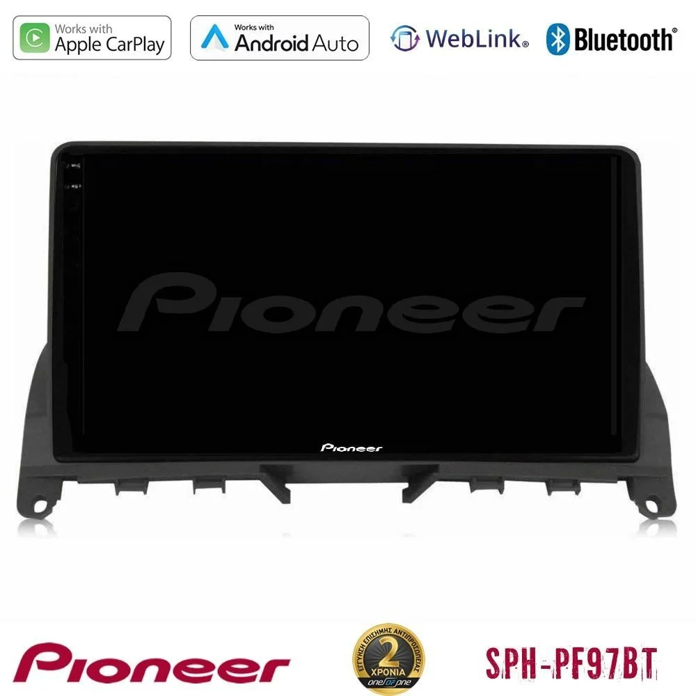 Pioneer SPH-PF97BT Series Mercedes C-Class W204 2008-2011 Multimedia Station 9" (Tablet Style) Με Carplay & Android Auto