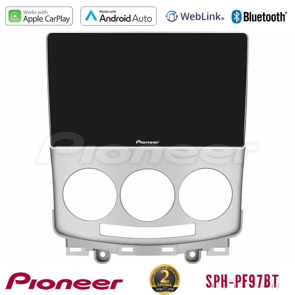 Pioneer SPH-PF97BT Series Mazda 5 2004-2010 Multimedia Station 9" (Tablet Style) Με Carplay & Android Auto Pioneer SPH-PF97BT Series Mazda 5 2004-2010 Multimedia Station 9" (Tablet Style) Με Carplay & Android Auto