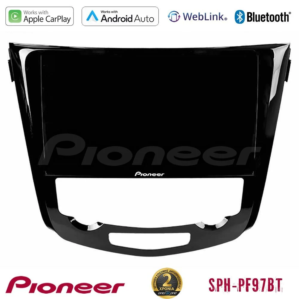 Pioneer SPH-PF97BT Series Nissan Qashqai J11 (AUTO A/C) Multimedia Station 9" (Tablet Style) Με Carplay & Android Auto