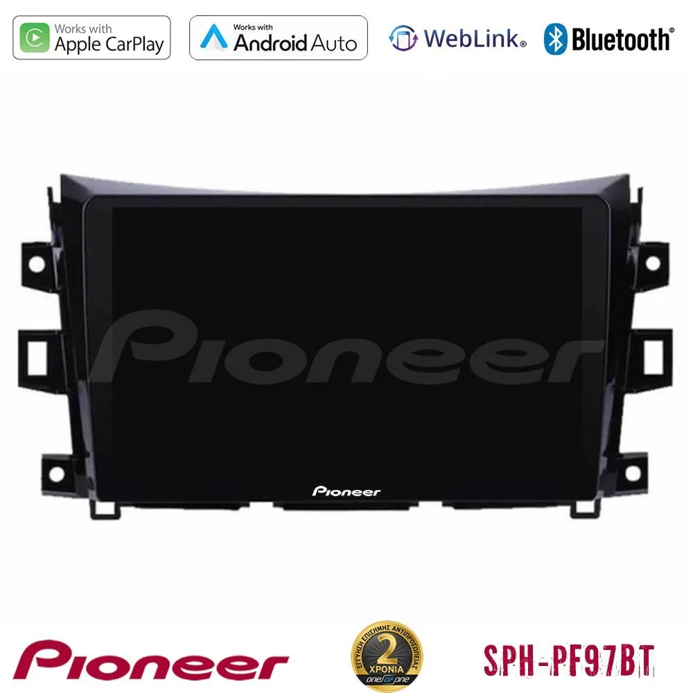 Pioneer SPH-PF97BT Series    Nissan Navara NP300 Multimedia Station 9" (Tablet Style) Με Carplay & Android Auto