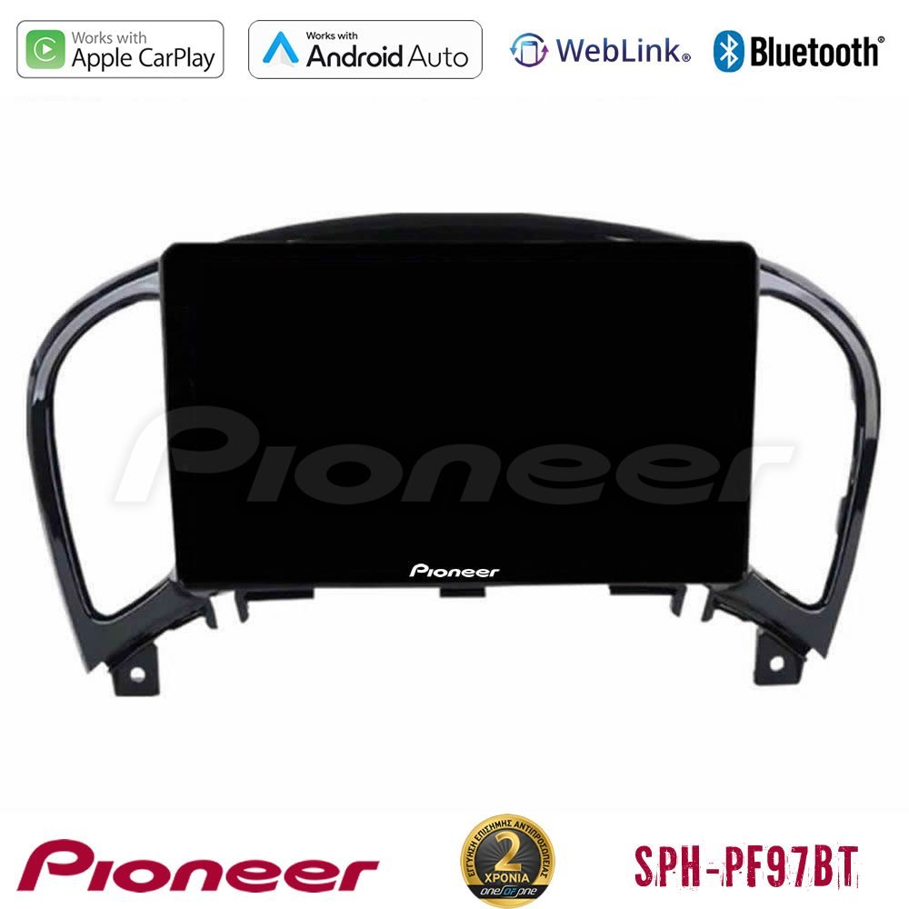 Pioneer SPH-PF97BT Series Nissan Juke Multimedia Station 9" (Tablet Style) Με Carplay & Android Auto