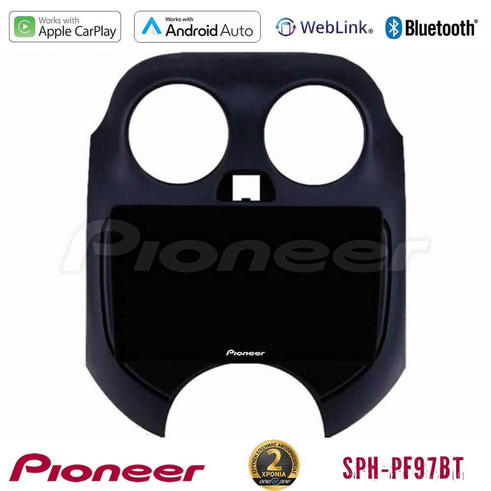 Pioneer SPH-PF97BT Series Nissan Micra 2011-2014 Multimedia Station 9" (Tablet Style) Με Carplay & Android Auto