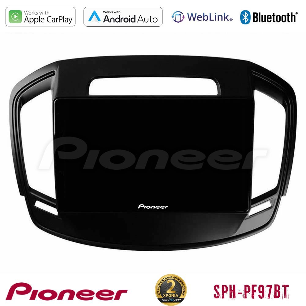 Pioneer SPH-PF97BT Series    Opel Insignia 2014-2017 Multimedia Station 9" (Tablet Style) Με Carplay & Android Auto