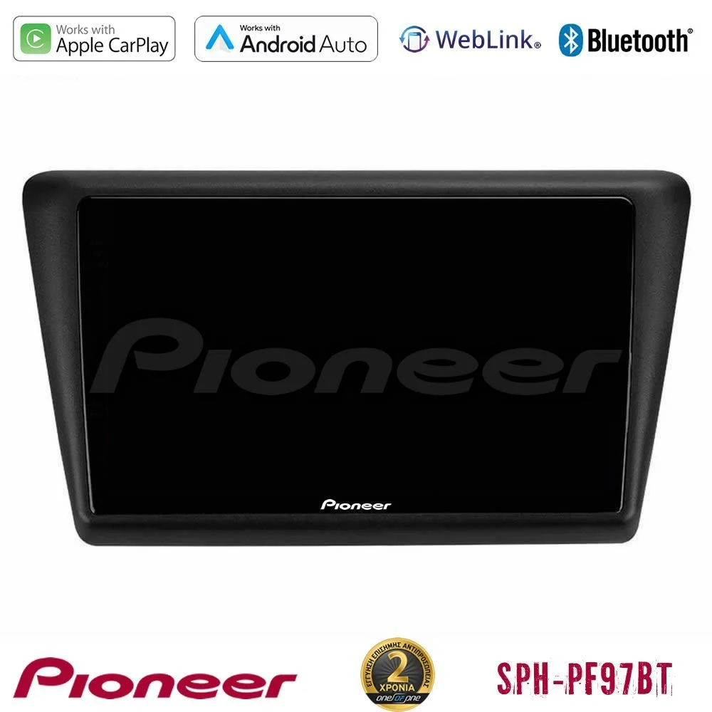 Pioneer SPH-PF97BT Series Skoda Rapid 2013-2017 Multimedia Station 9" (Tablet Style) Με Carplay & Android Auto