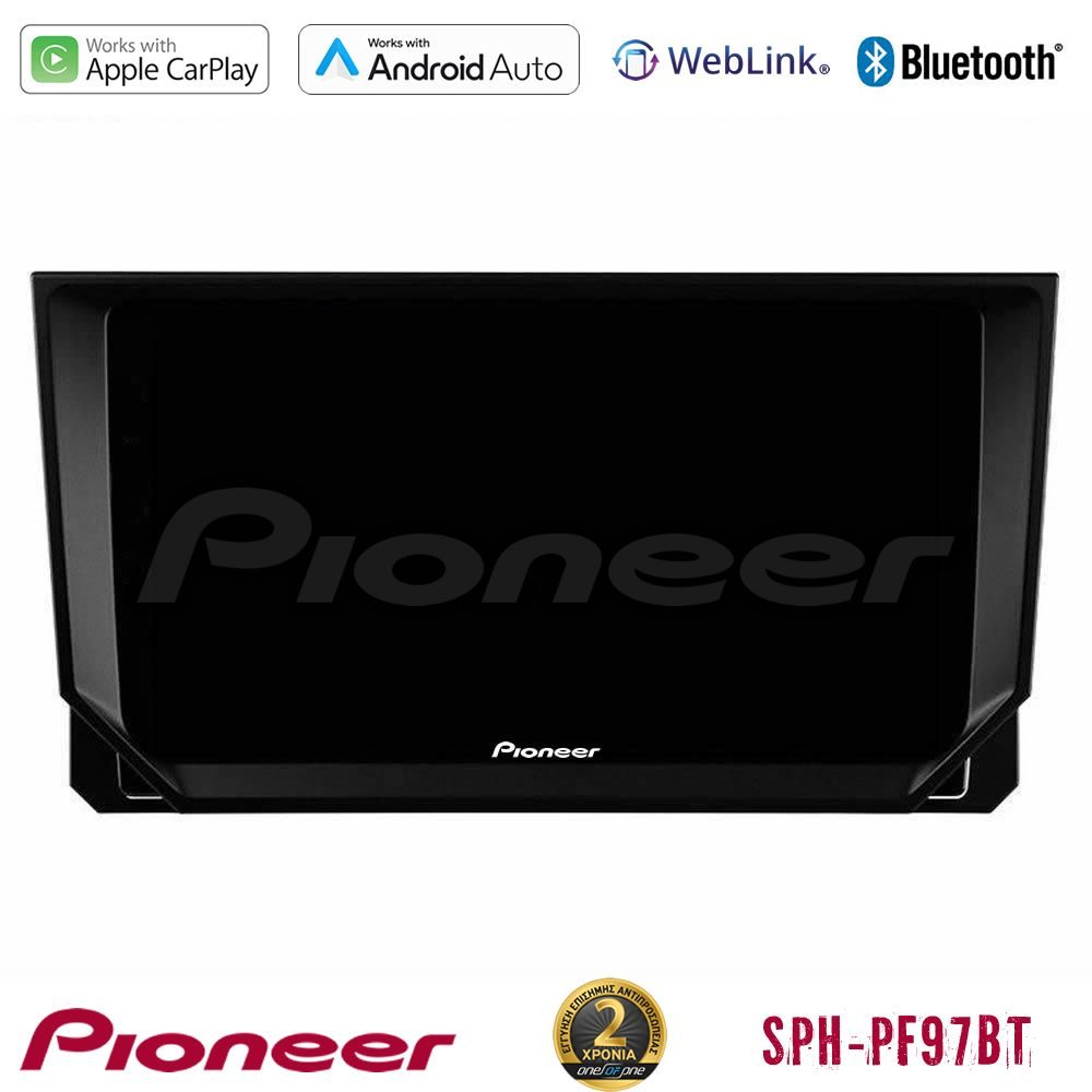 Pioneer SPH-PF97BT Series Seat Arona/Ibiza Multimedia Station 9" (Tablet Style) Με Carplay & Android Auto