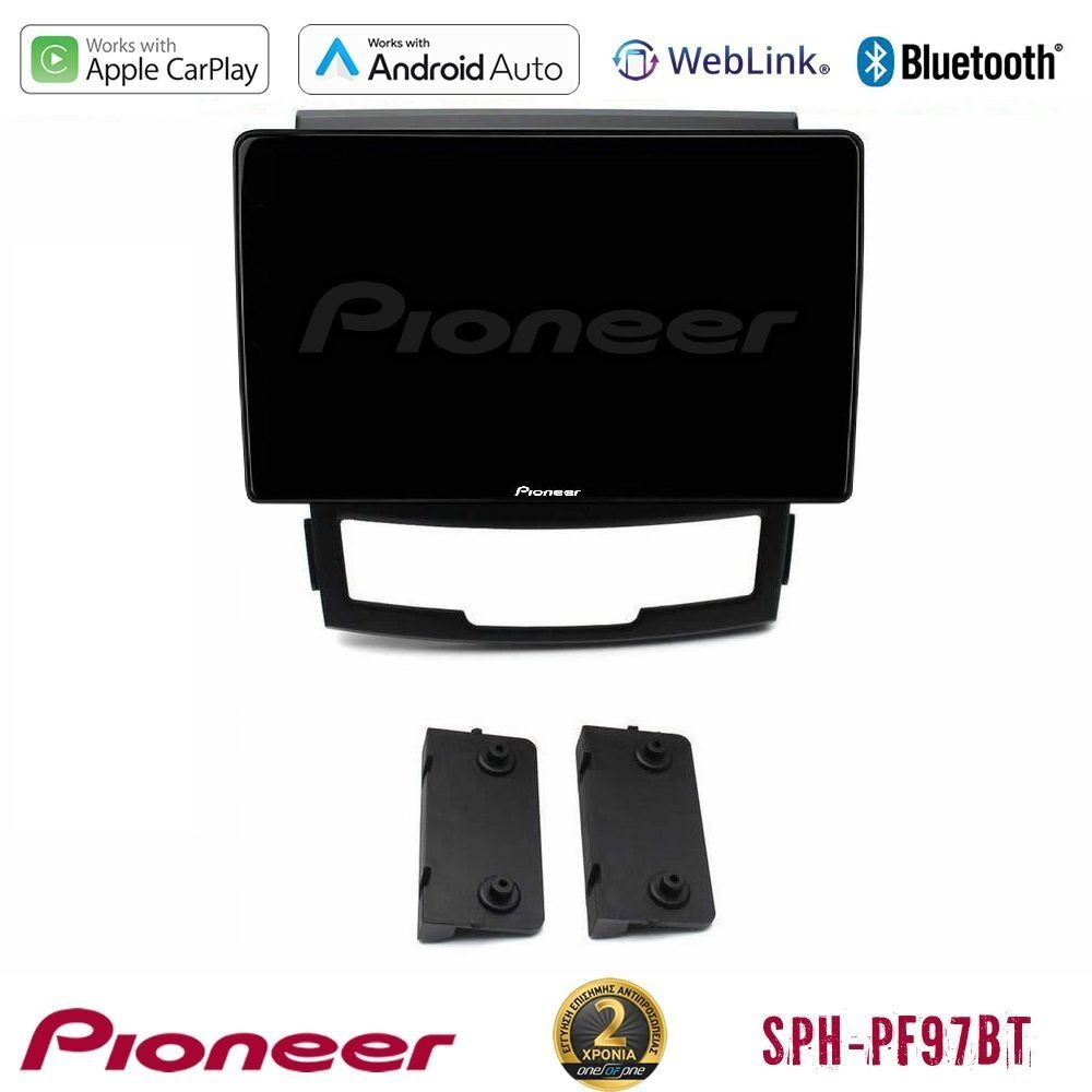 Pioneer SPH-PF97BT Series Ssangyong Korando 2010-2014 Multimedia Station 9" (Tablet Style) Με Carplay & Android Auto