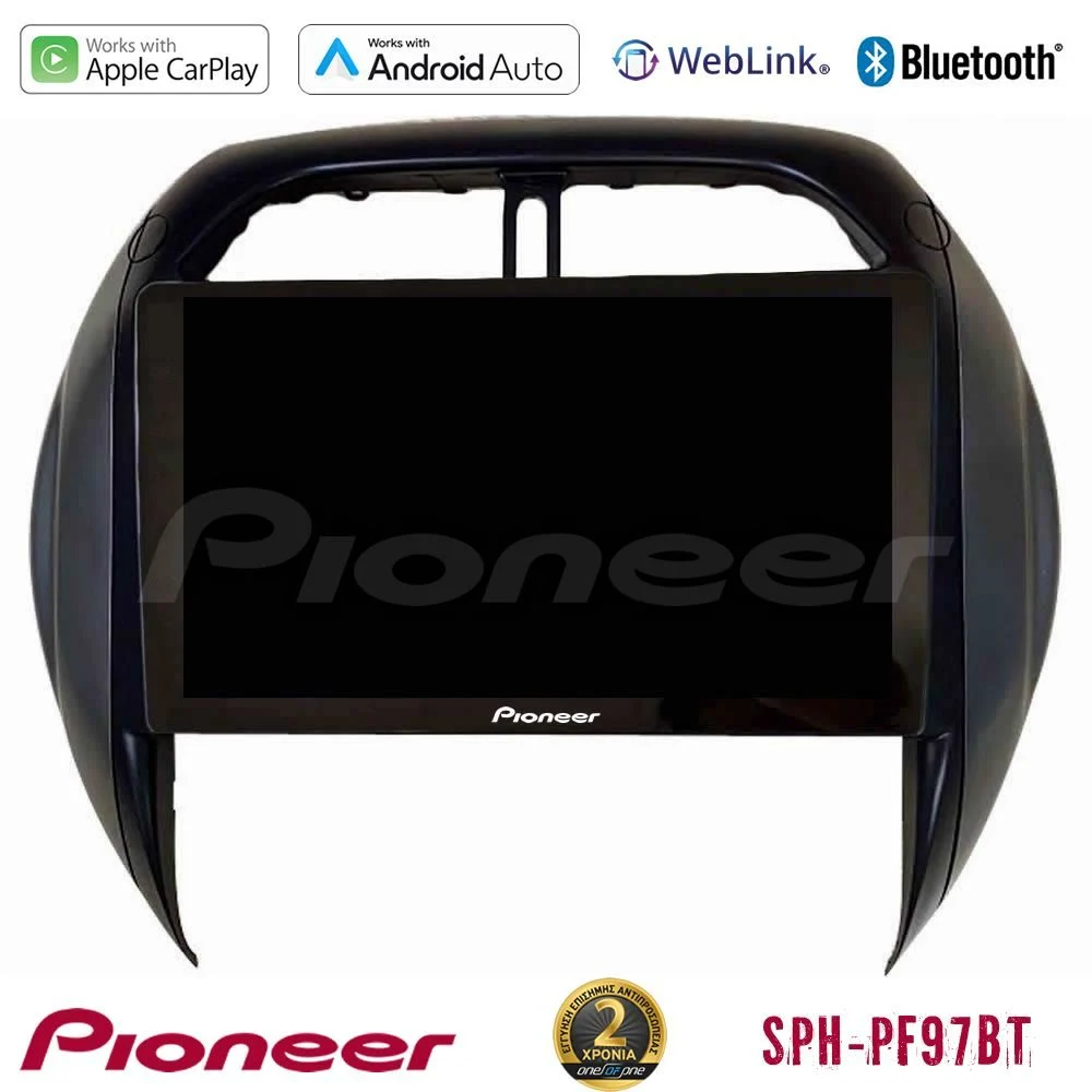 Pioneer SPH-PF97BT Series Toyota RAV4 2001-2005 (Auto A/C) Multimedia Station 9" (Tablet Style) Με Carplay & Android Auto