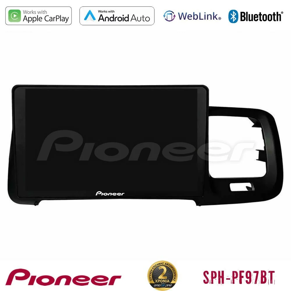 Pioneer SPH-PF97BT Series Volvo S60 2010-2018 Multimedia Station 9" (Tablet Style) Με Carplay & Android Auto