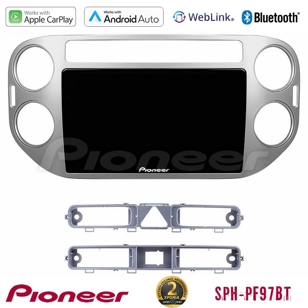 Pioneer SPH-PF97BT Series VW Tiguan Multimedia Station 9" (Tablet Style) Με Carplay & Android Auto