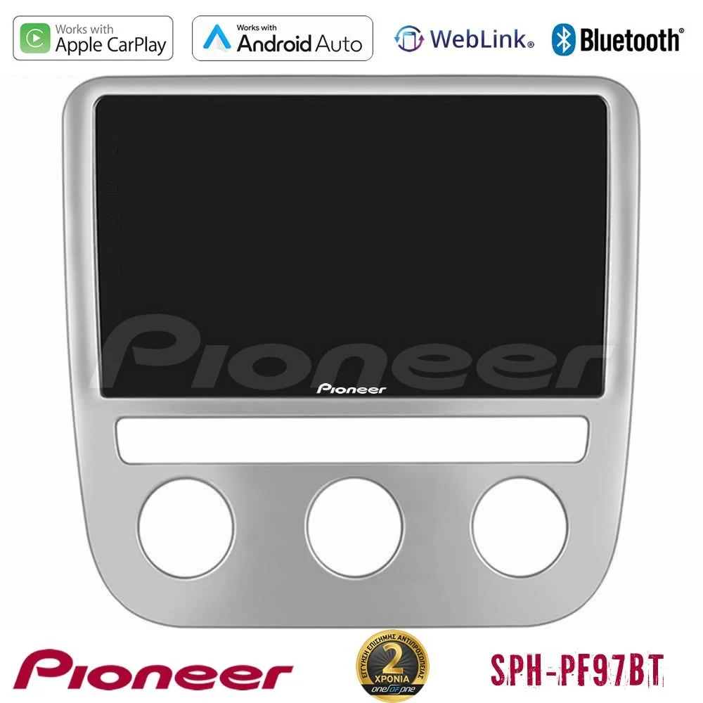 Pioneer SPH-PF97BT Series VW Scirocco / Eos Multimedia Station 9" (Tablet Style) Με Carplay & Android Auto