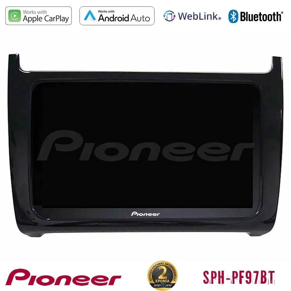 Pioneer SPH-PF97BT Series    Vw Polo 2009-2014 Multimedia Station 9" (Tablet Style) Με Carplay & Android Auto