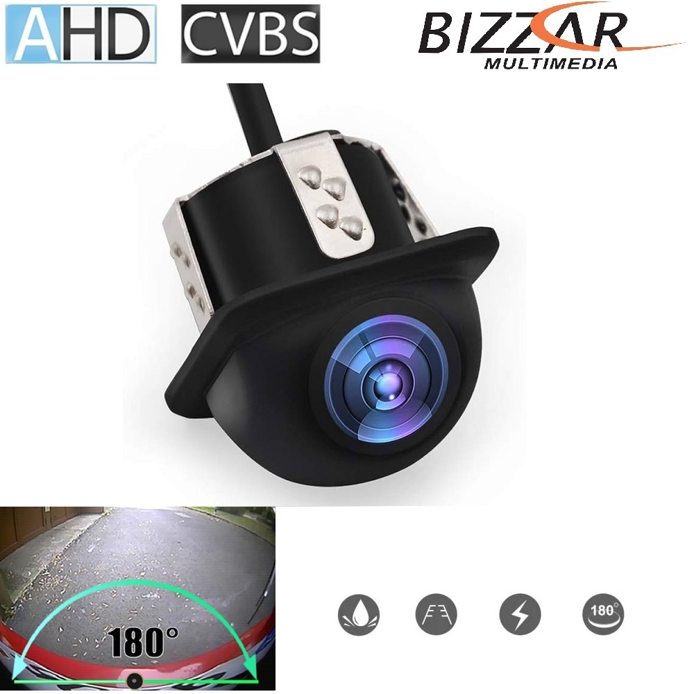 Bizzar AHD1080p & CVBS Universal Κάμερα Οπισθοπορείας (εμπρός ή πίσω)