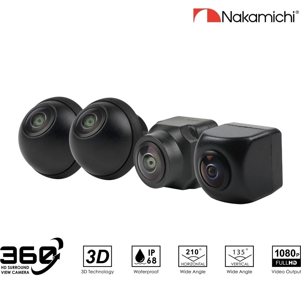 Nakamichi Universal Κάμερα 360 Μοίρες 1080P @25fps
