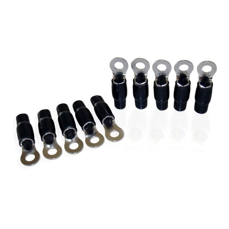 Bizzar 8ga Ring Terminal Black (Συσκ. 50τμχ)