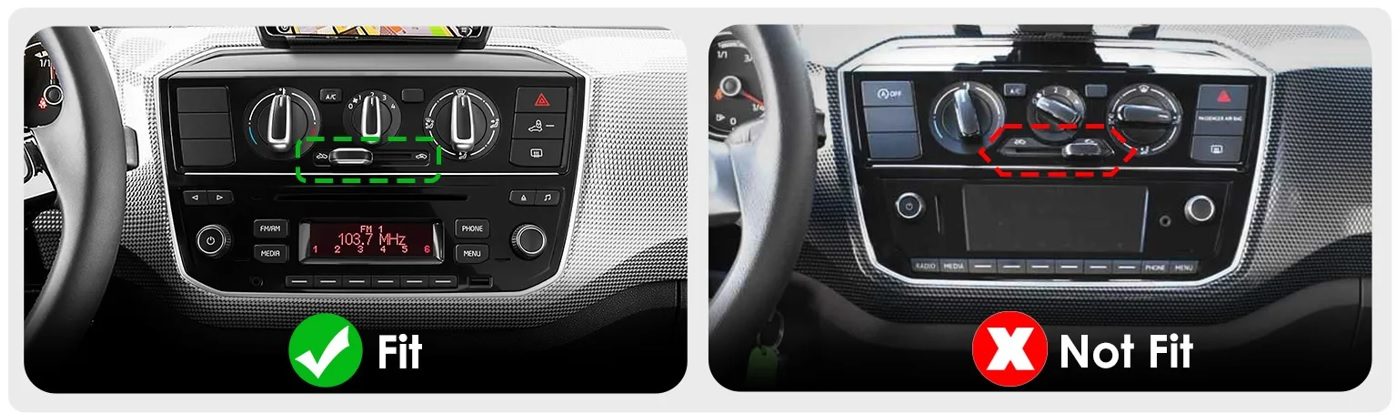 Καλωδίωση & CANbus Box Για VW Up/Skoda Citigo/Seat Mii Για Tablet 9"