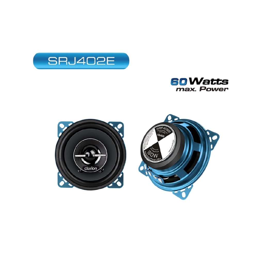 Clarion SRJ1402E 4" Ομοαξονικά Ηχεία Δύο Δρόμων 60Watt