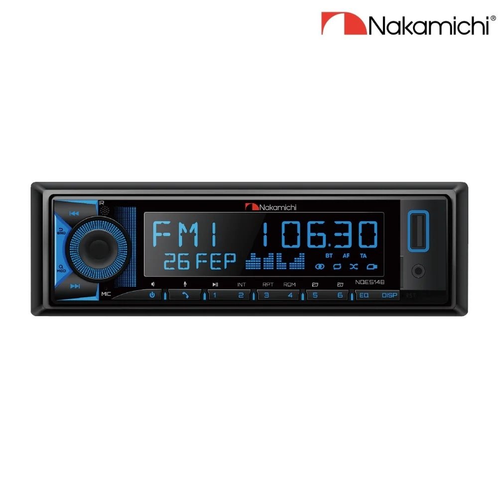 Nakamichi NQE514B Radio/Usb/Bt/Aux/Big-LCD 4
