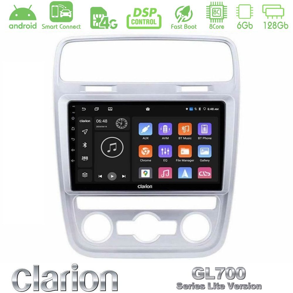 Clarion GL700 Lite Series 8Core Android ClarionOS 6+128GB VW Scirocco 2014 – 2017 Navigation Multimedia Tablet 9" Με Carplay & Android Auto