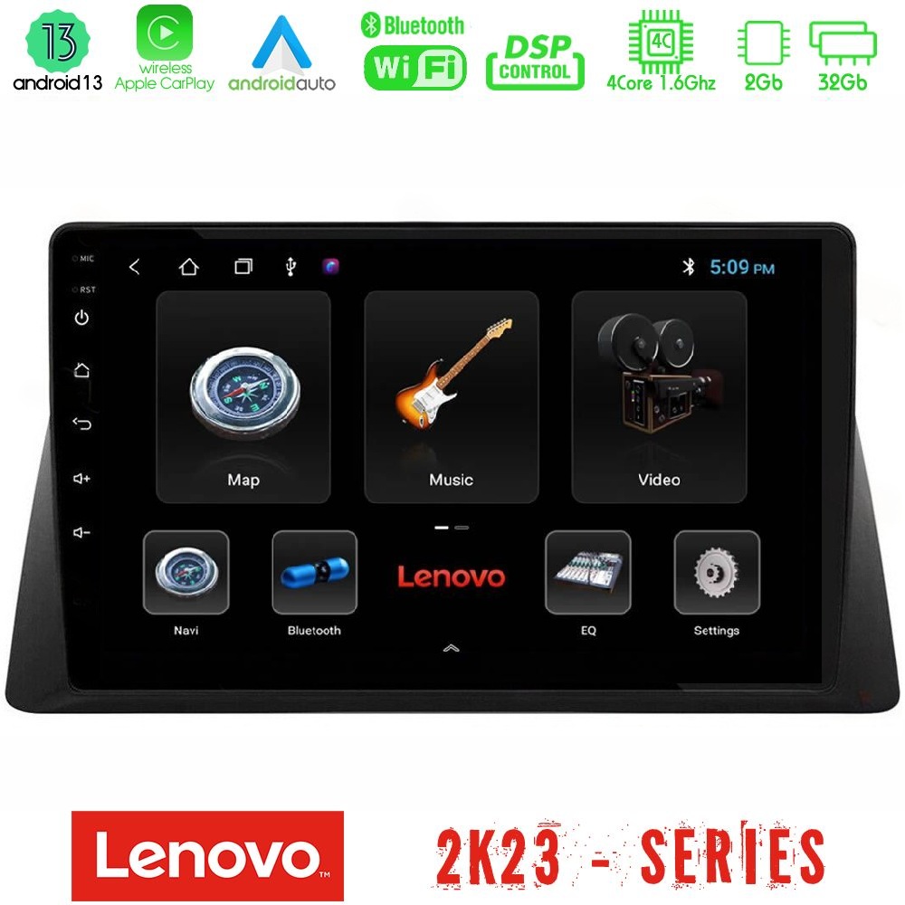 Lenovo Car Pad Honda WR-V 2024-> 4Core Android 13 2+32GB Navigation Multimedia Tablet 10"