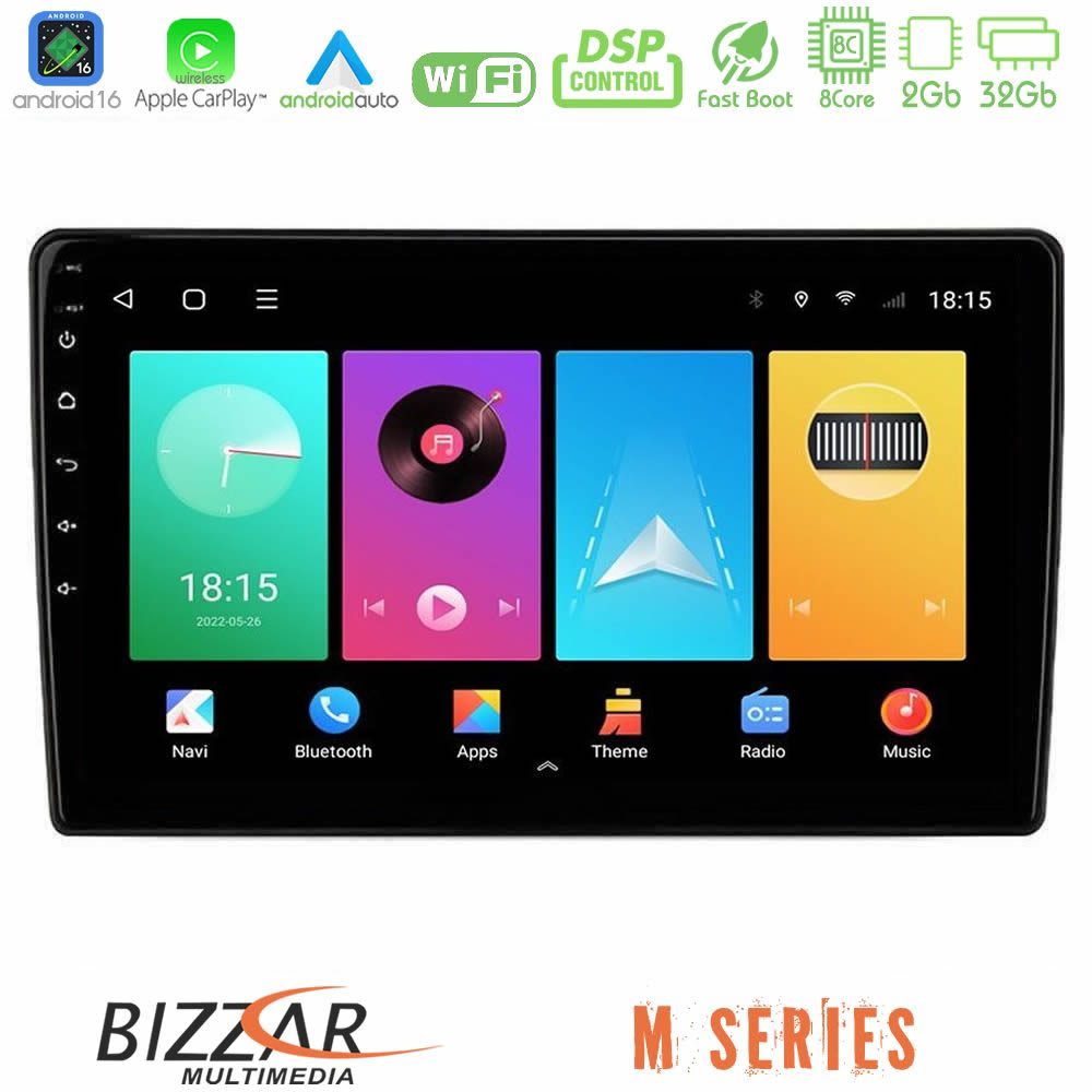 Bizzar M Series 8Core Android16 2+32GB  Ford Transit 2007 – 2013 Navigation Multimedia Tablet 10"