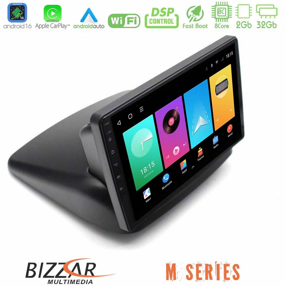 Bizzar M Series 8Core Android16 2+32GB Fiat Doblo 2002-2009 Navigation Multimedia Tablet 10"
