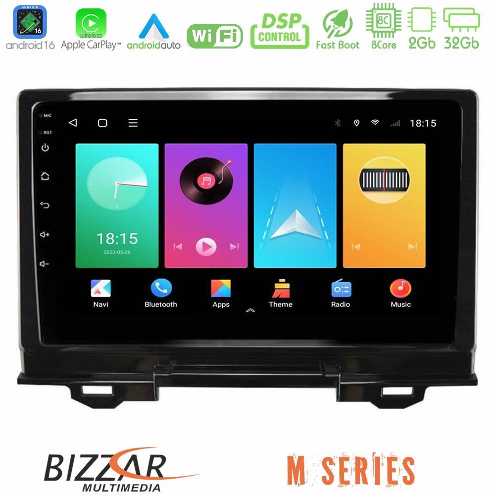 Bizzar M Series 8Core Android16 2+32GB Honda HR-V 2021-> Navigation Multimedia Tablet 9"