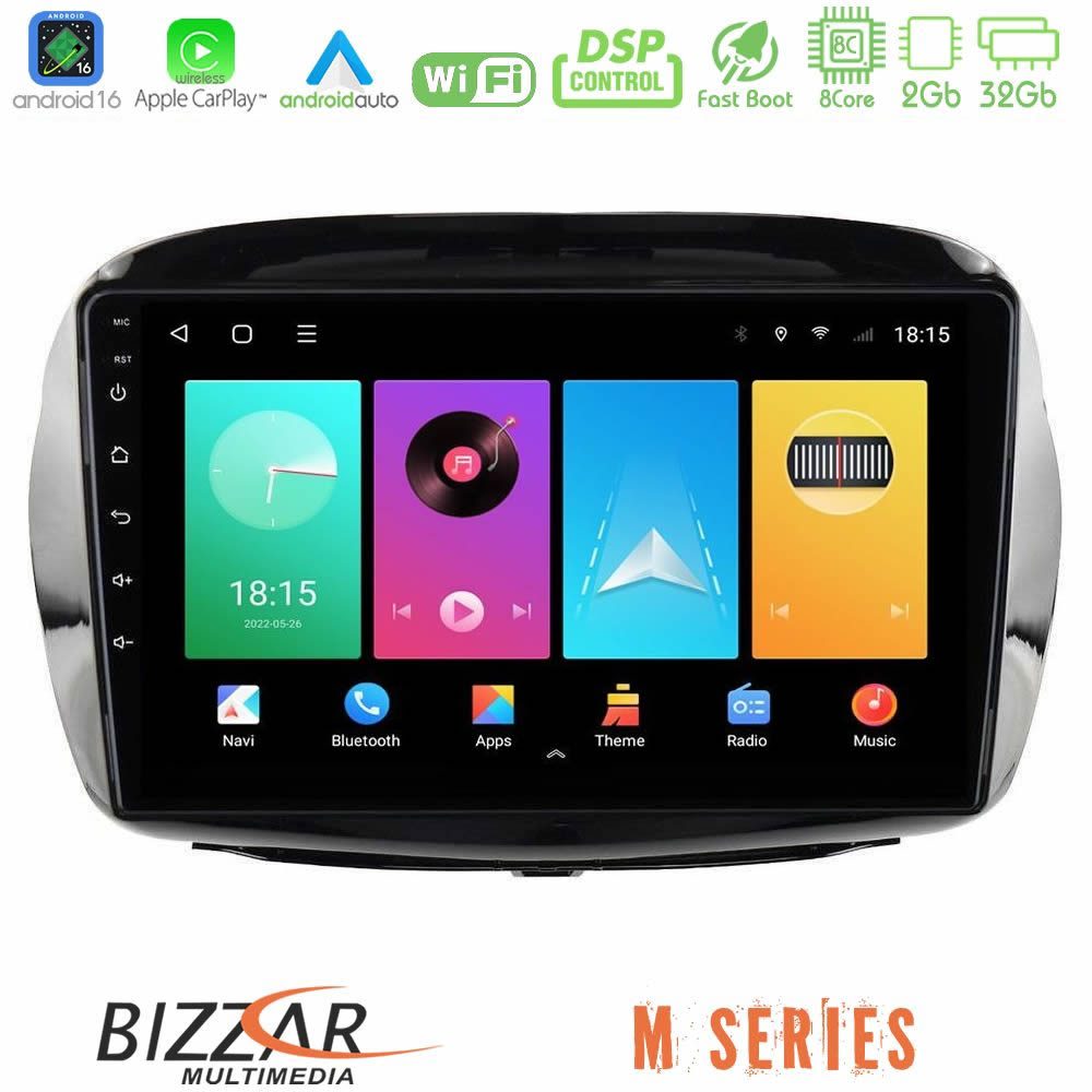 Bizzar M Series 8Core Android16 2+32GB Honda FR-V 2004-2009 Navigation Multimedia Tablet 10"