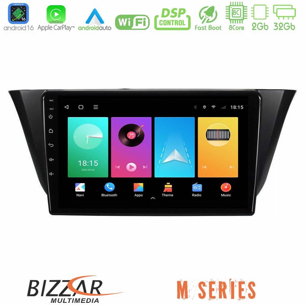 Bizzar M Series 8Core Android16 2+32GB Iveco Daily 2014-2025 Navigation Multimedia Tablet 9"