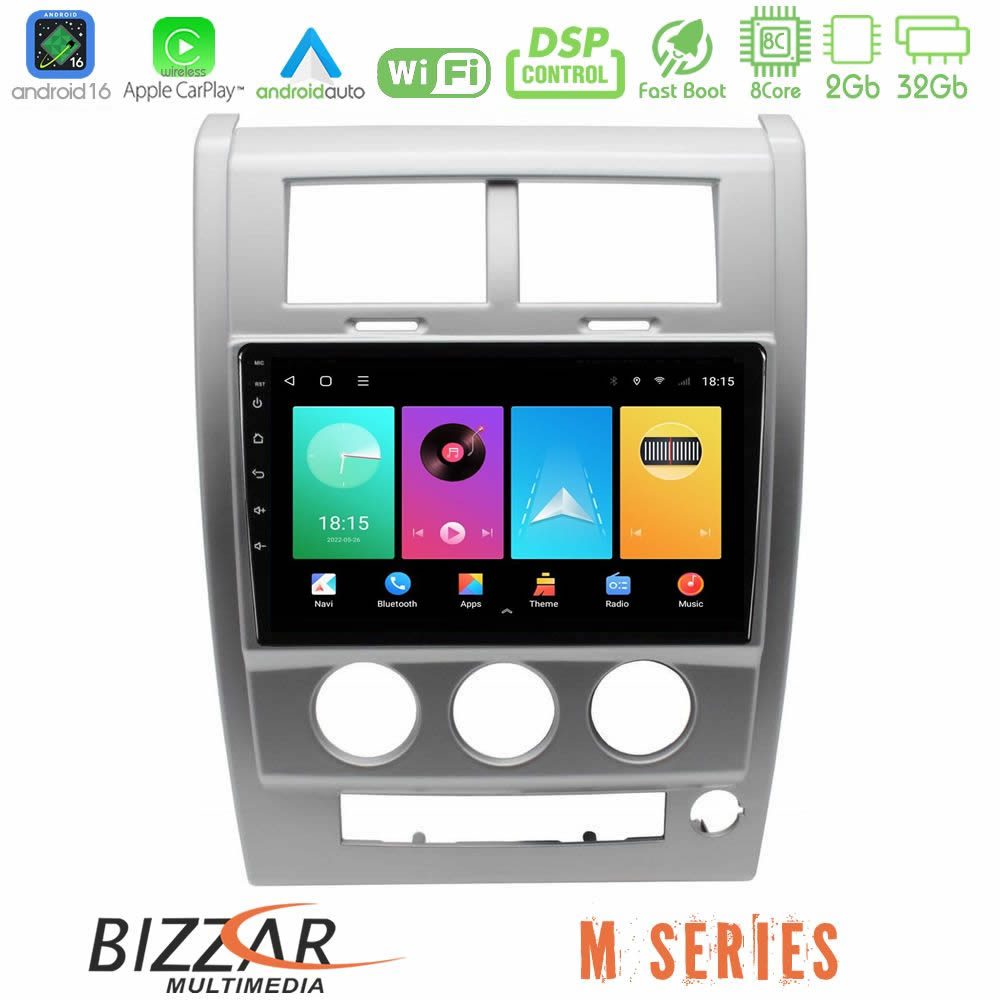 Bizzar M Series 8Core Android16 2+32GB  Jeep Cherokee (KK) 2008-2012 Navigation Multimedia Tablet 10"