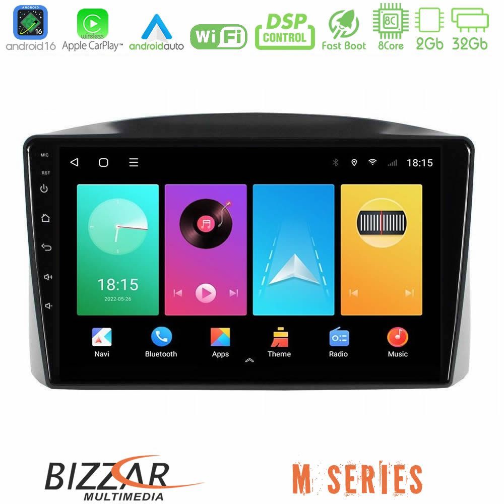 Bizzar M Series 8Core Android16 2+32GB  Jeep Grand Cherokee 2005-2007 Navigation Multimedia Tablet 10"