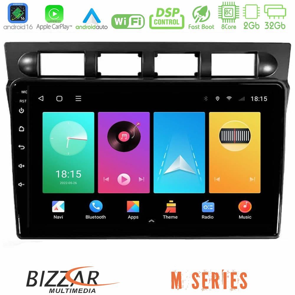 Bizzar M Series 8Core Android16 2+32GB  Kia Picanto 2004-2007 Navigation Multimedia Tablet 9"