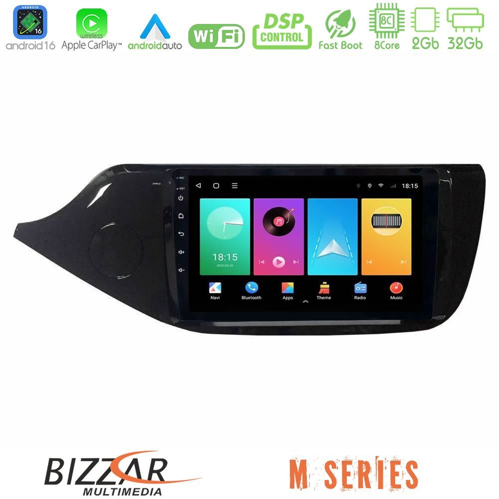 Bizzar M Series 8Core Android16 2+32GB Kia Ceed 2013-2017 Navigation Multimedia Tablet 9"
