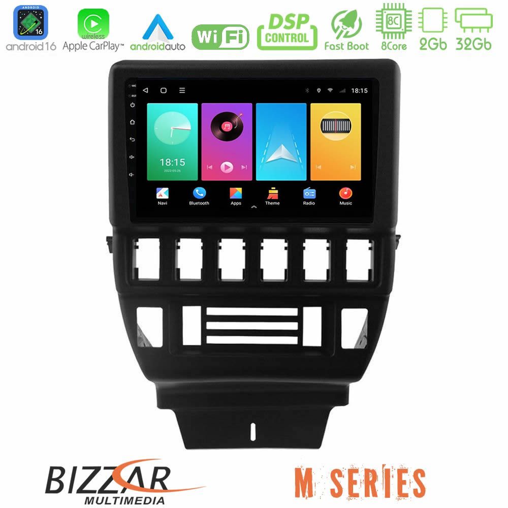 Bizzar M Series 8Core Android16 2+32GB  Lada Niva Navigation Multimedia Tablet 9"