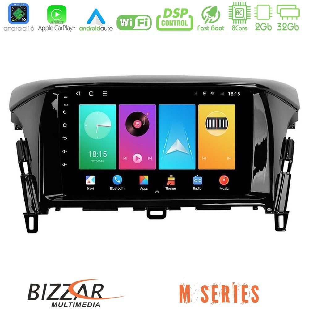 Bizzar M Series 8Core Android16 2+32GB  Mitsubishi Eclipse Cross 2018-2023 Navigation Multimedia Tablet 9"
