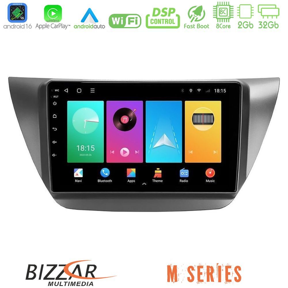 Bizzar M Series 8Core Android16 2+32GB  Mitsubishi Lancer 2004 – 2008 Navigation Multimedia Tablet 9"