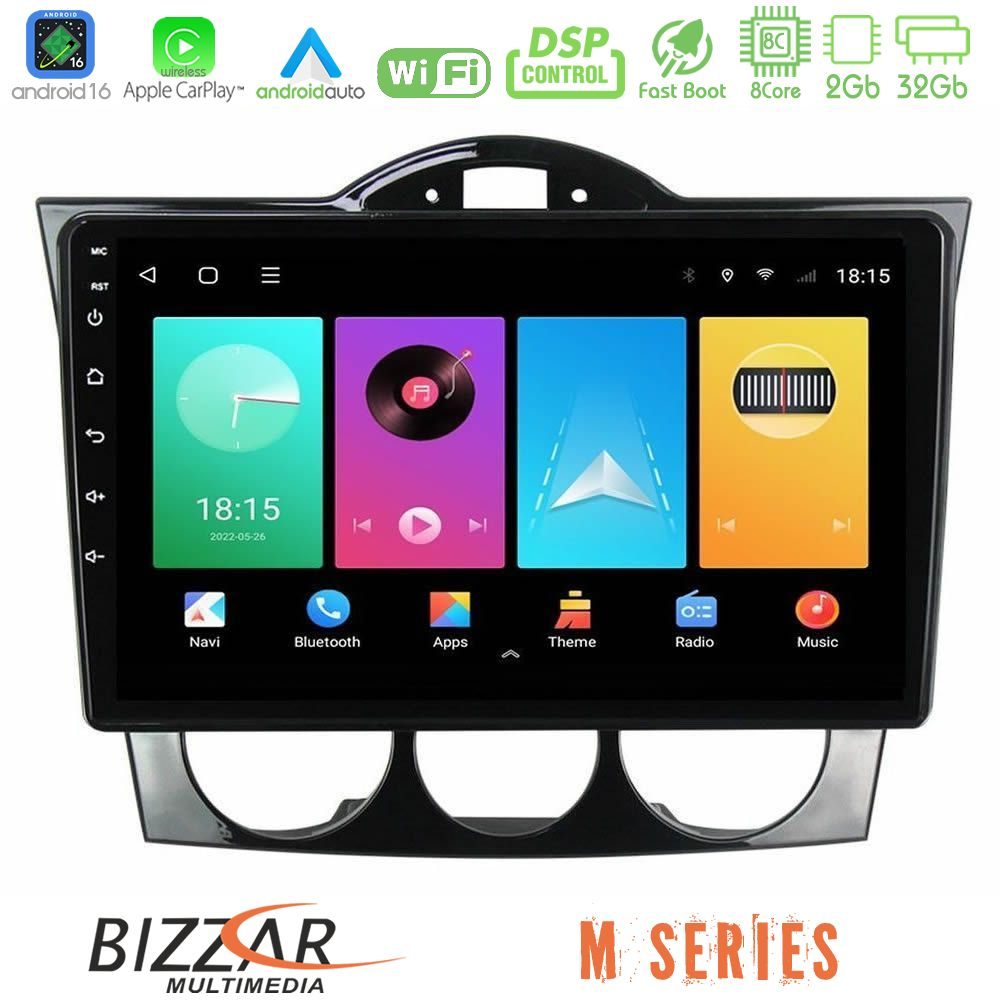 Bizzar M Series 8Core Android16 2+32GB Mazda RX8 2003-2008 Navigation Multimedia Tablet 9"