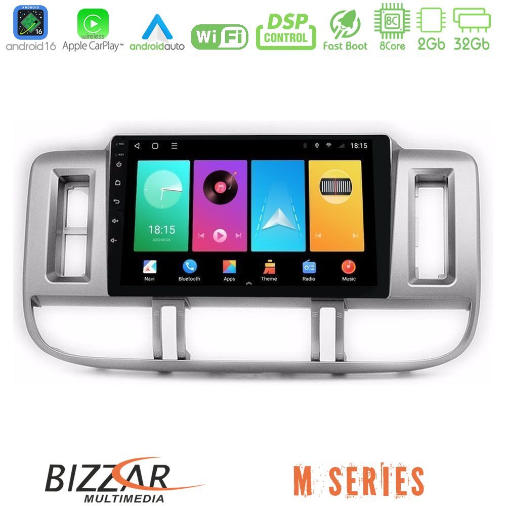 Bizzar M Series 8Core Android16 2+32GB  Nissan X-Trail (T30) 2000-2003 Navigation Multimedia Tablet 9"