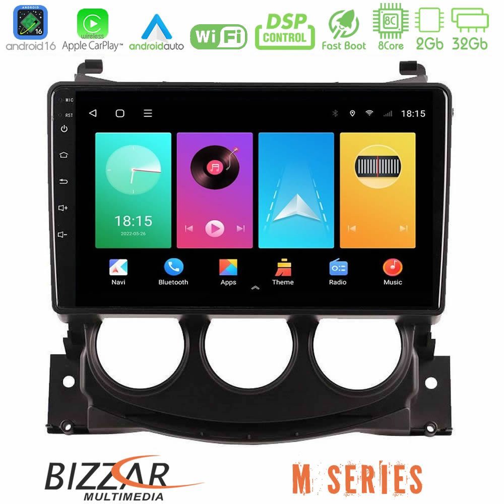 Bizzar M Series 8Core Android16 2+32GB  Nissan 370Z 2009-2013 Navigation Multimedia Tablet 9"