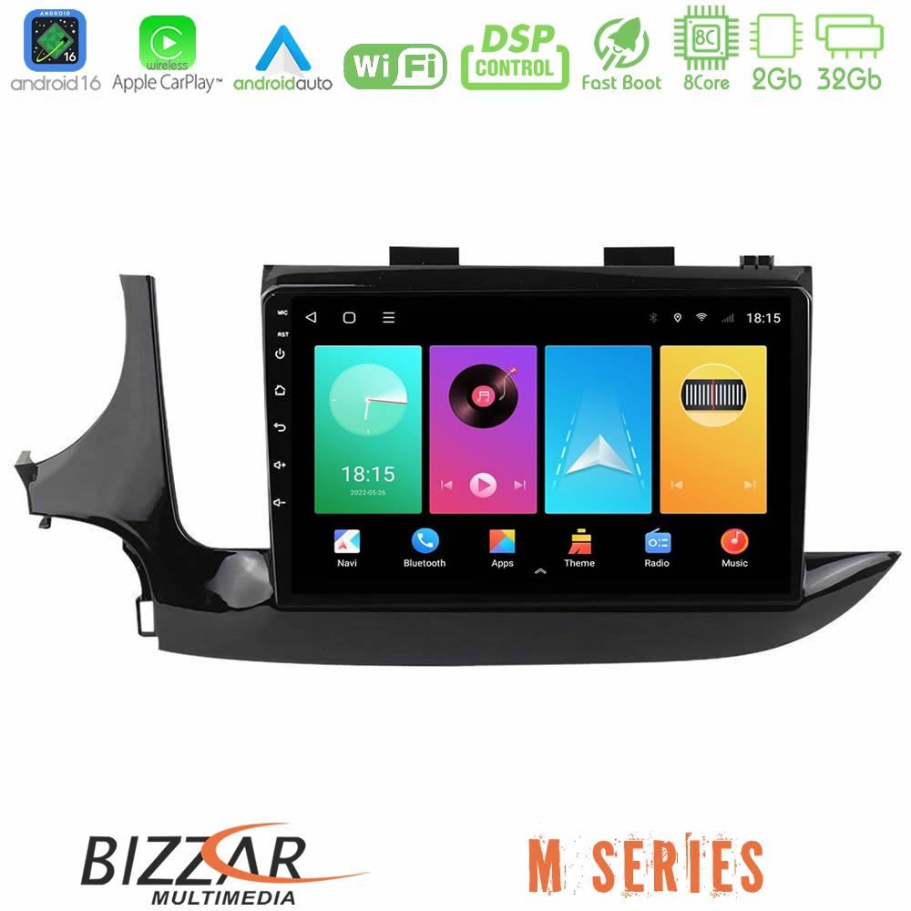 Bizzar M Series 8Core Android16 2+32GB  Opel Mokka 2016-2020 Navigation Multimedia Tablet 9"