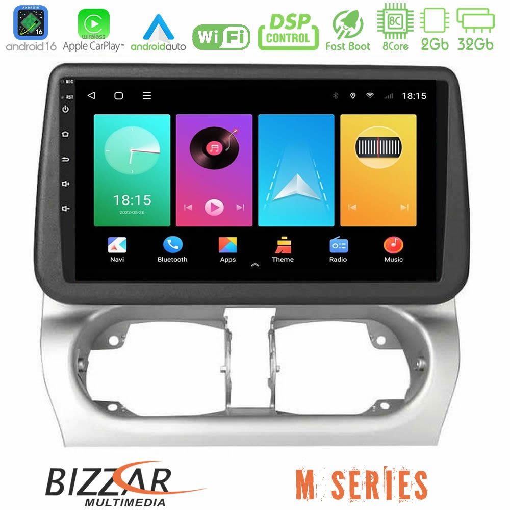 Bizzar M Series 8Core Android16 2+32GB Opel Corsa C/Combo C Navigation Multimedia Tablet 9"
