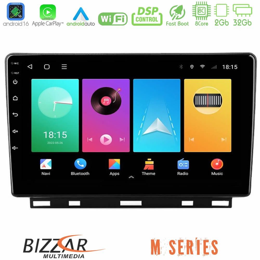 Bizzar M Series 8Core Android16 2+32GB  Renault Clio 5 2020-2024 Navigation Multimedia Tablet 9"