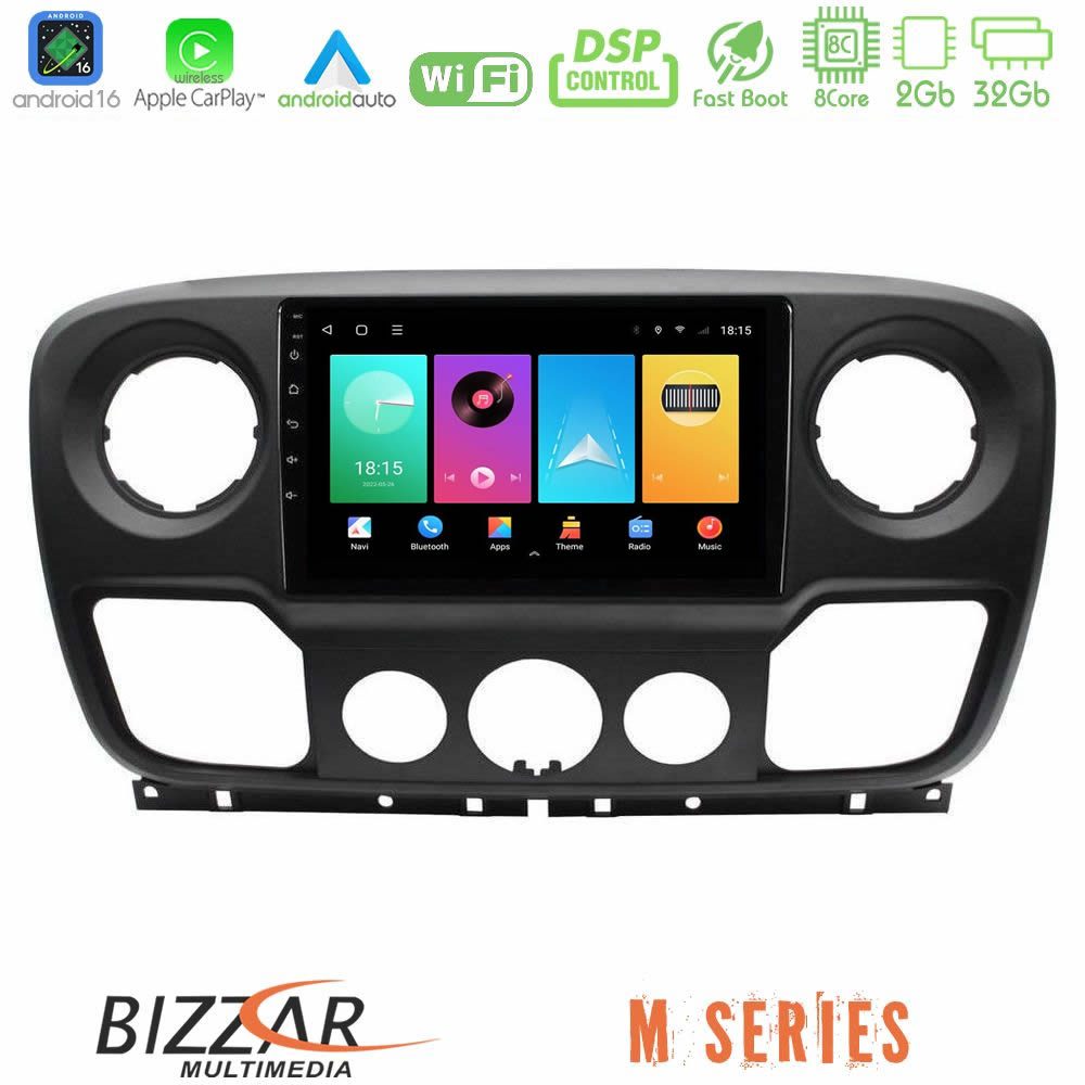 Bizzar M Series 8Core Android16 2+32GB Renault/Nissan/Opel Navigation Multimedia Tablet 10"