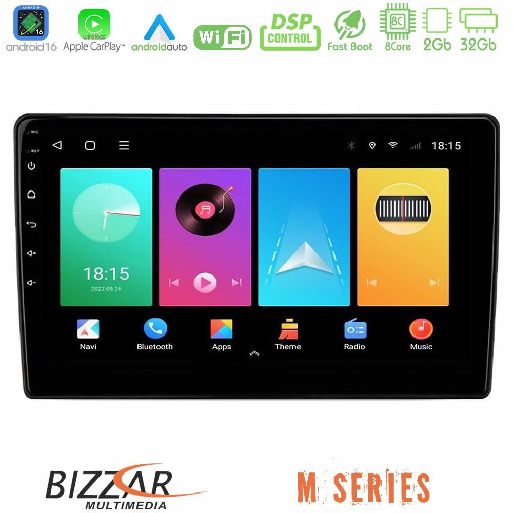 Bizzar M Series 8Core Android16 2+32GB Dacia / Renault Navigation Multimedia Tablet 9"
