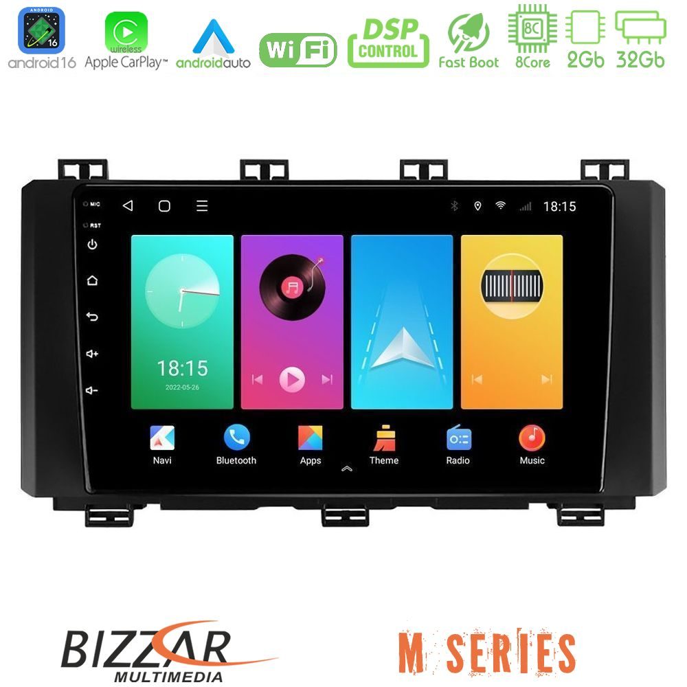 Bizzar M Series 8Core Android16 2+32GB  Seat Ateca 2017-2021 Navigation Multimedia Tablet 9"