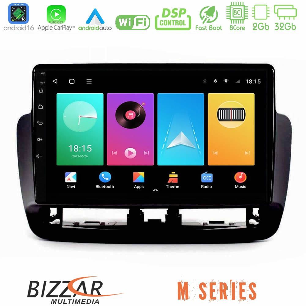 Bizzar M Series 8Core Android16 2+32GB  Seat Ibiza 2012-2015 Navigation Multimedia Tablet 9"   (Piano Black)